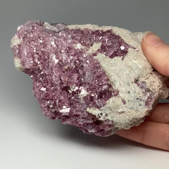 Lepidolite in Matrix