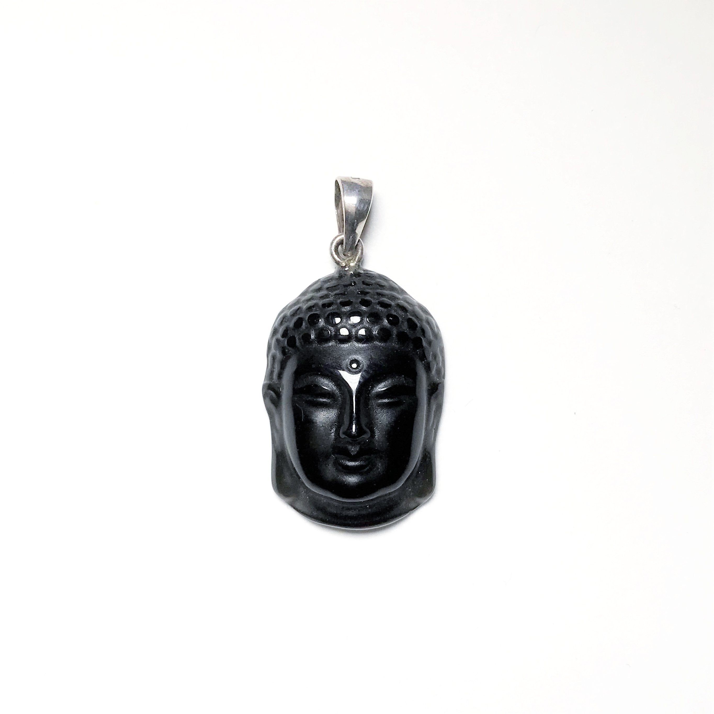 Onyx discount buddha pendant
