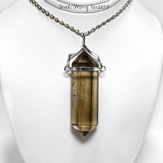 Crystal Point Swivel Necklace - Rocks and Gems Canada