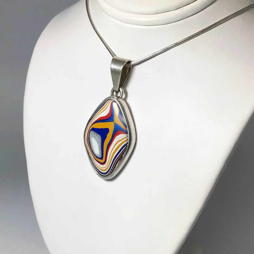 Fordite Pendant - Rocks and Gems Canada