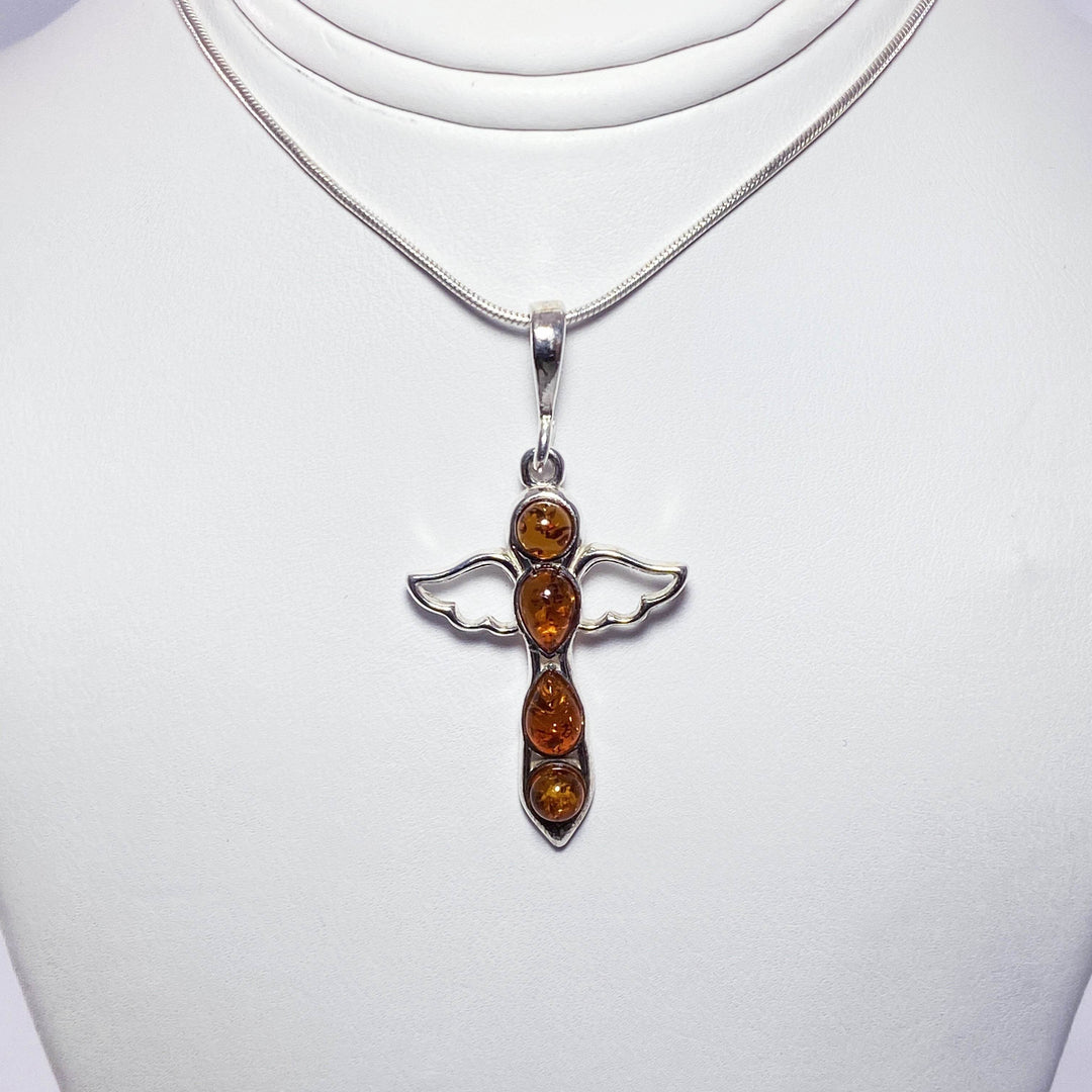 Cognac Amber Pendant - Rocks and Gems Canada