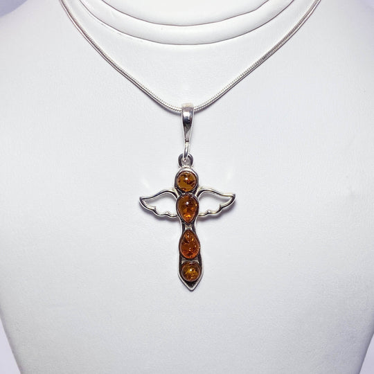 Cognac Amber Pendant - Rocks and Gems Canada