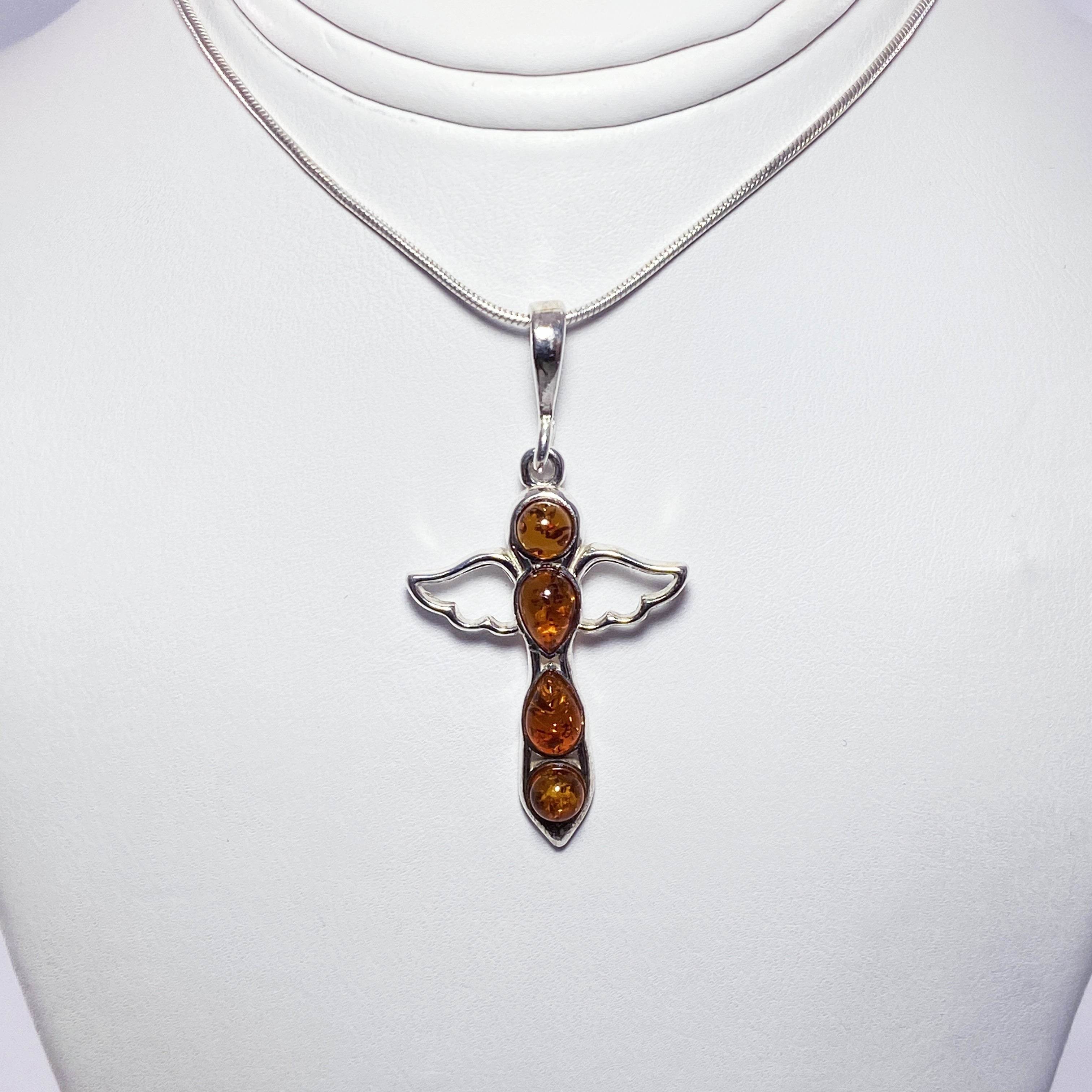 Cognac Amber Pendant - Rocks and Gems Canada