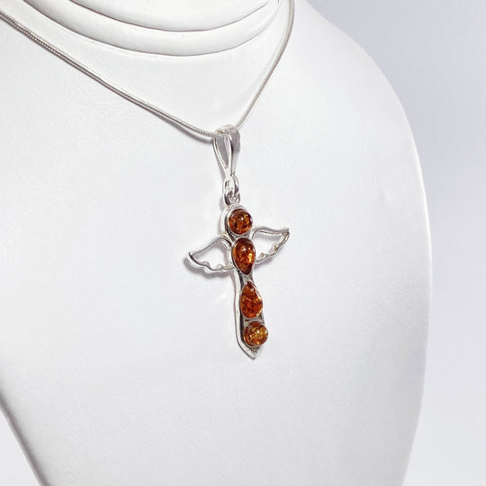 Cognac Amber Pendant - Rocks and Gems Canada
