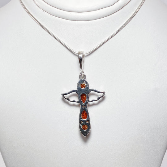 Cognac Amber Pendant - Rocks and Gems Canada