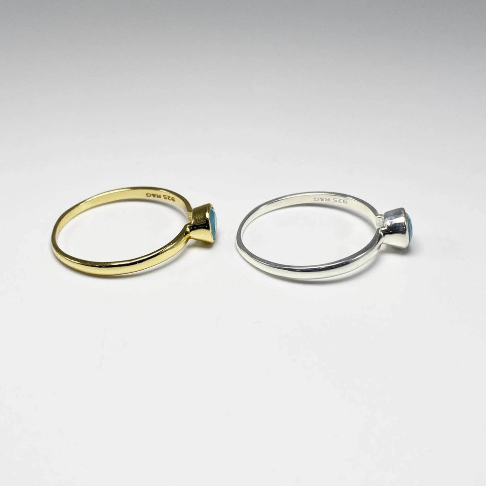 Blue Onyx Ring - Rocks and Gems Canada