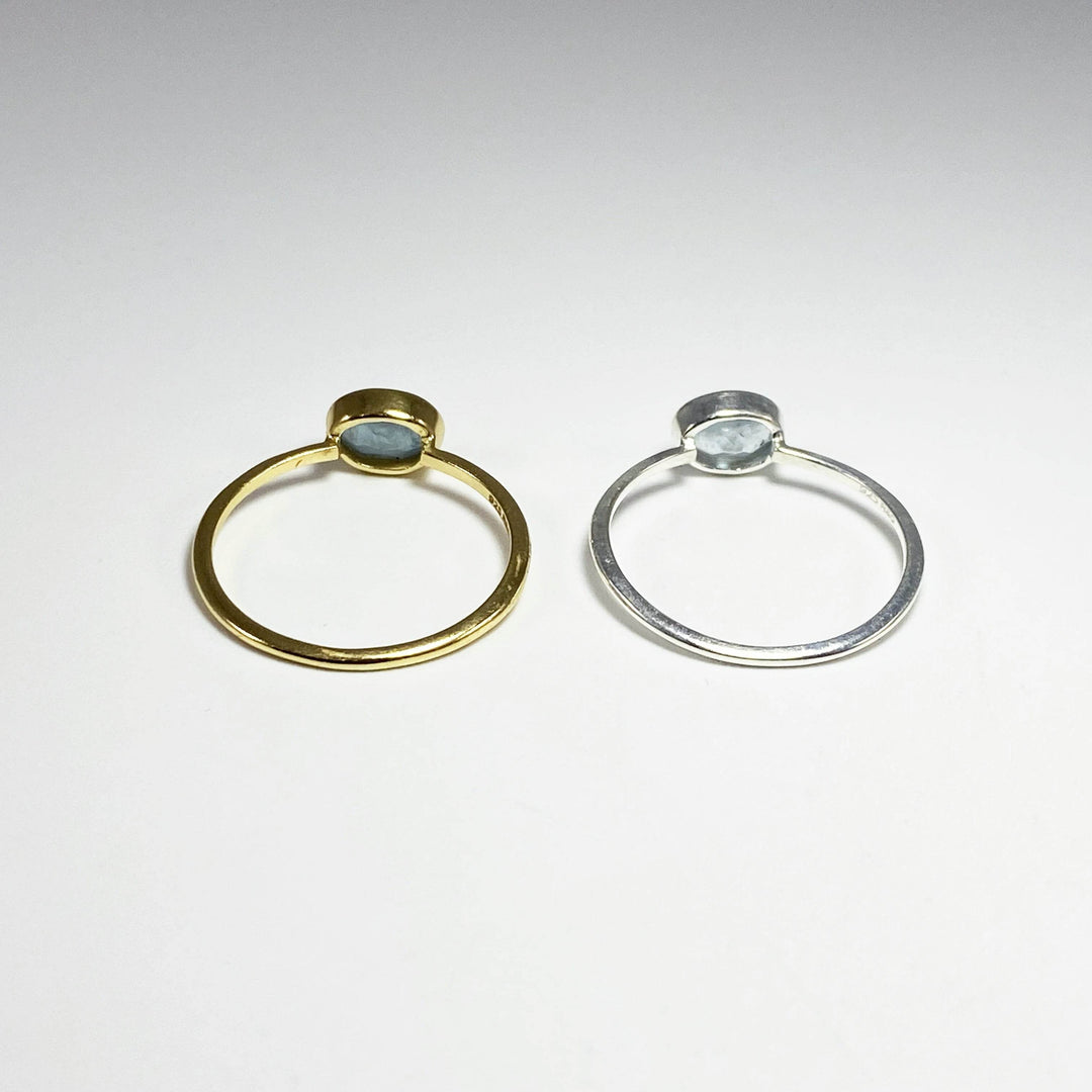 Aquamarine Ring - Rocks and Gems Canada