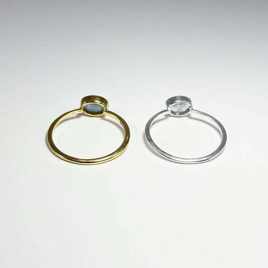 Aquamarine Ring - Rocks and Gems Canada