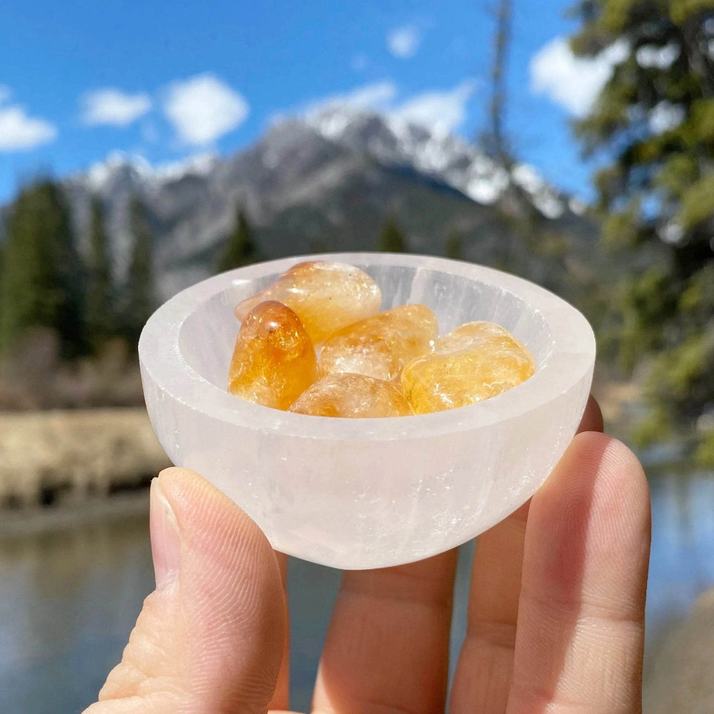 Selenite Bowl - Rocks and Gems Canada
