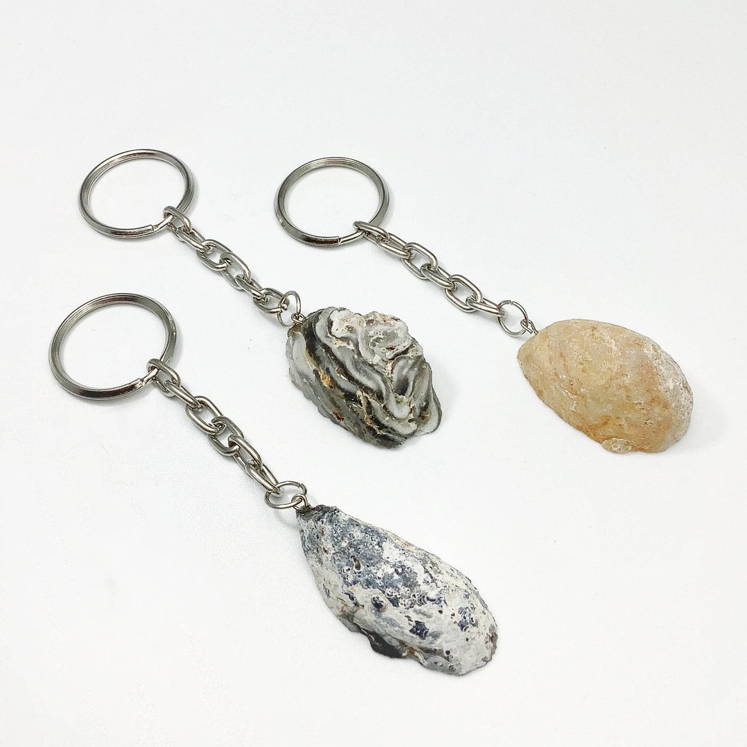 Geode Keychain - Rocks and Gems Canada