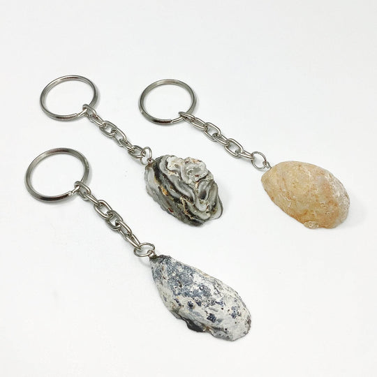 Geode Keychain - Rocks and Gems Canada