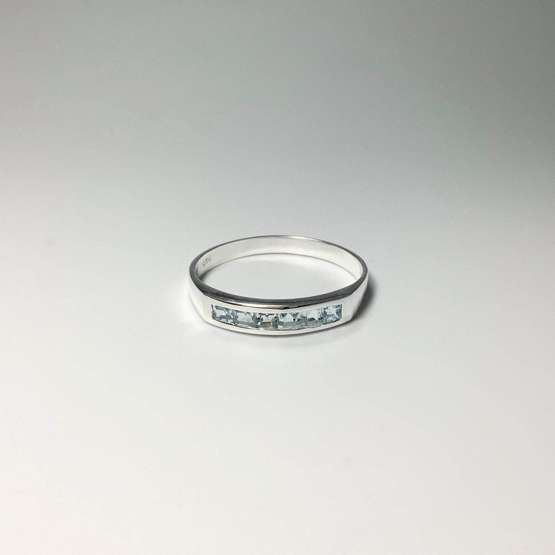 Blue Topaz Ring - Rocks and Gems Canada