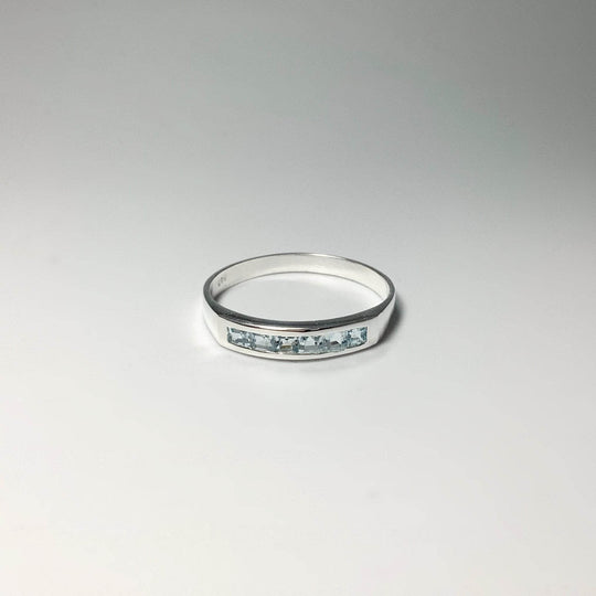 Blue Topaz Ring - Rocks and Gems Canada