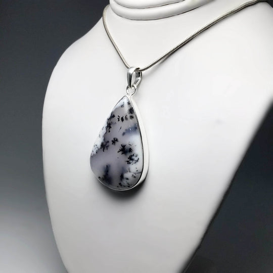 Dendritic Opal Pendant - Rocks and Gems Canada