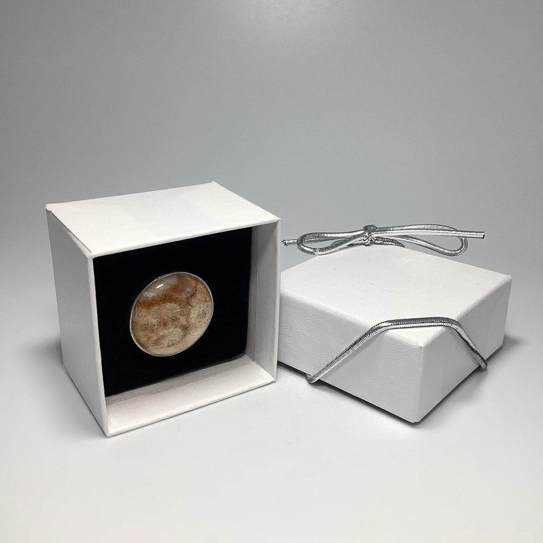 Fossil Coral Ring - Rocks and Gems Canada