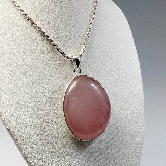 Rose Quartz Pendant - Rocks and Gems Canada