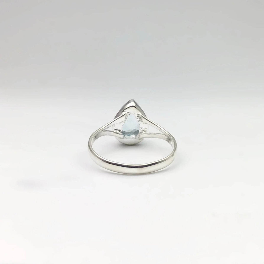 Blue Topaz Ring - Rocks and Gems Canada