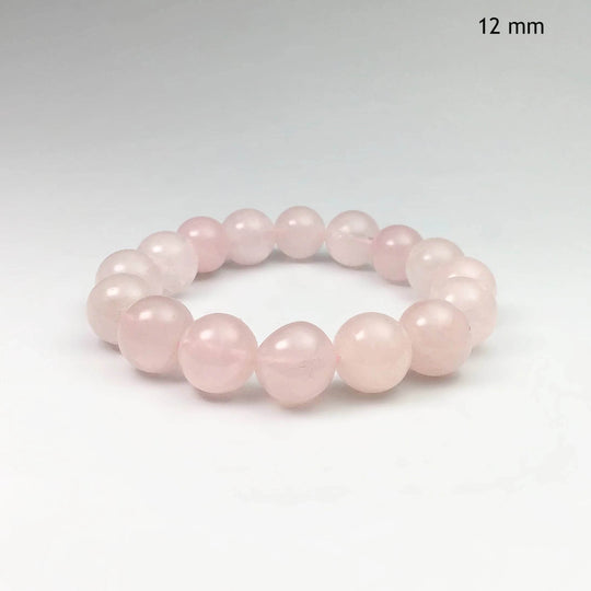 Rose Quartz Beaded Bracelet - Rocks and Gems Canada