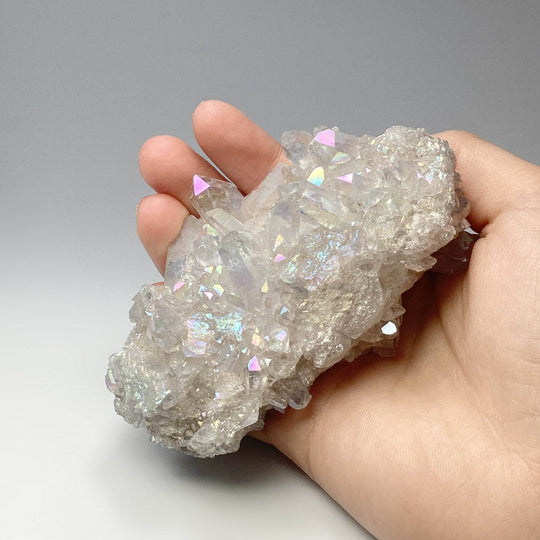 Opalescent Quartz Cluster - Rocks and Gems Canada