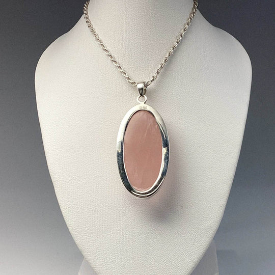 Rose Quartz Pendant - Rocks and Gems Canada