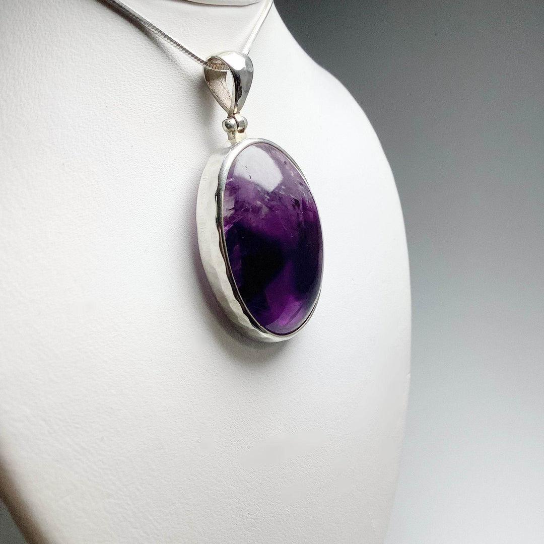 Trapiche Amethyst Pendant - Rocks and Gems Canada