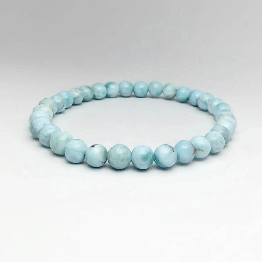 Larimar Beaded Bracelet - Rocks and Gems Canada