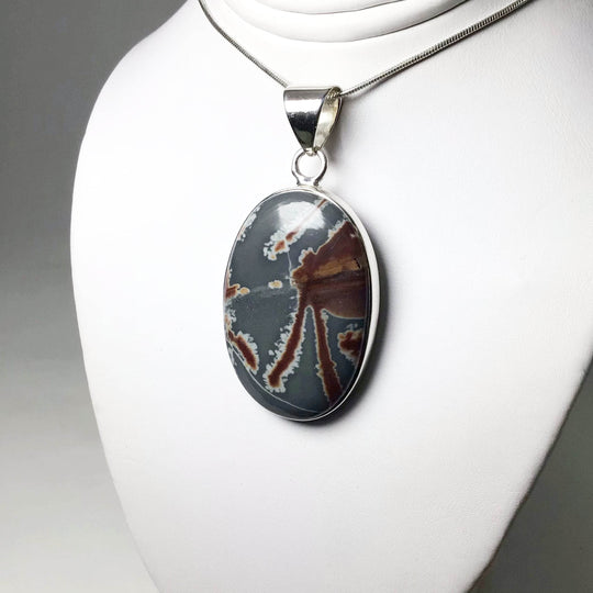 Paintbrush Jasper Pendant - Rocks and Gems Canada
