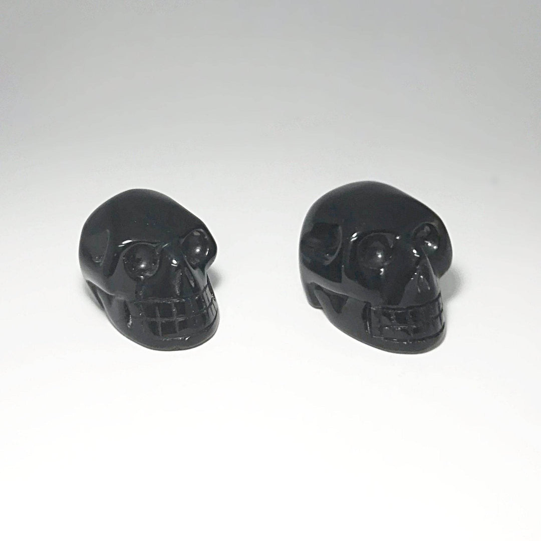 Carved Smoky Quartz Crystal Skull - Rocks and Gems Canada