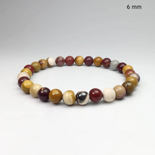 Mookaite Beaded Bracelet - Rocks and Gems Canada