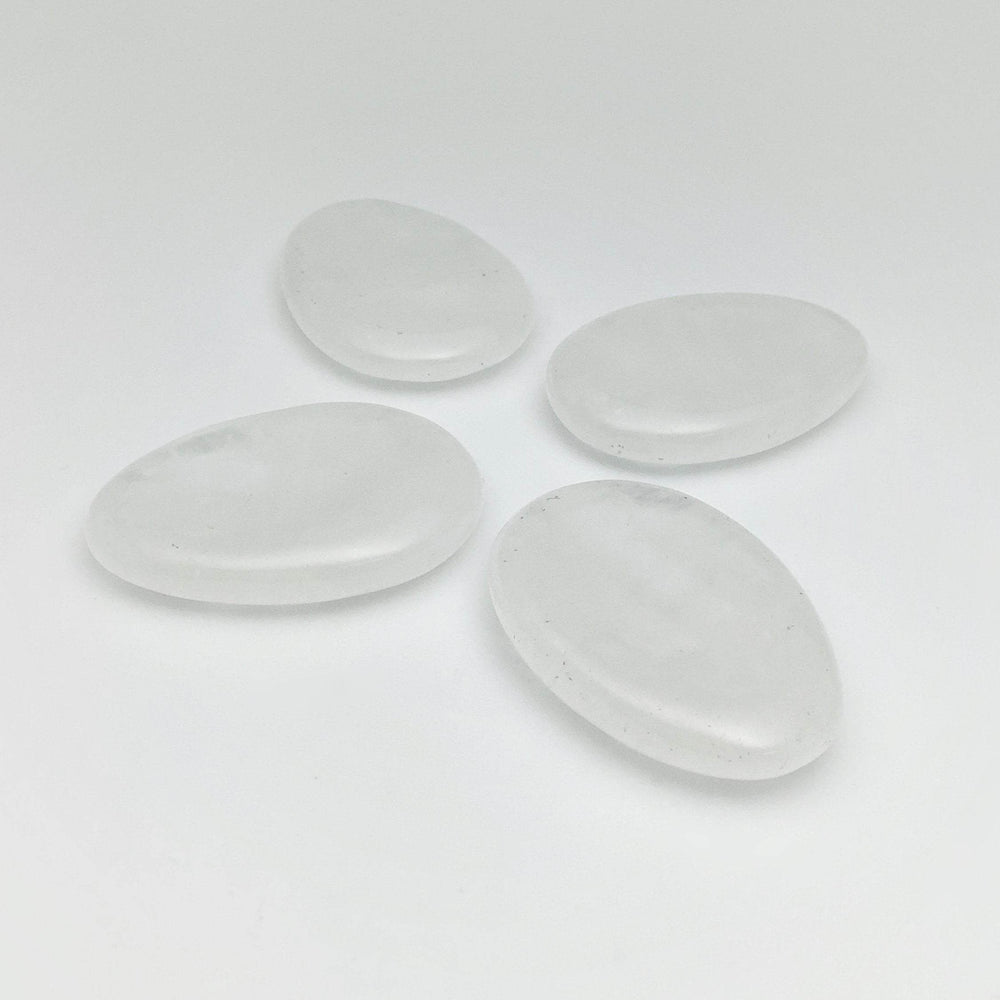 Small Worry Stone - Milky Quartz - Rocks and Gems Canada