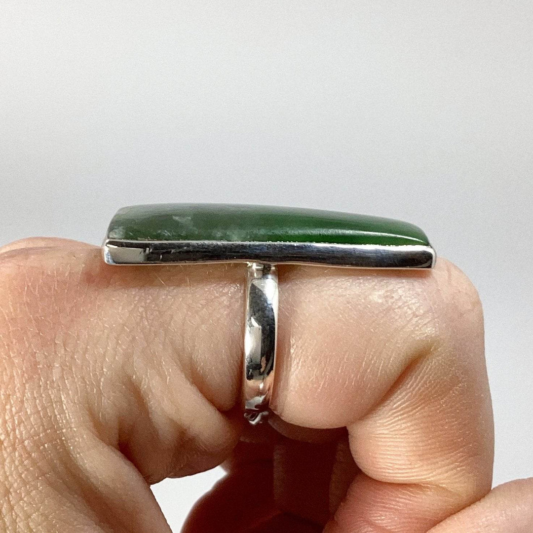 Canadian Jade Ring - Rocks and Gems Canada