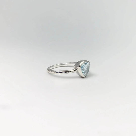 Blue Topaz Ring - Rocks and Gems Canada
