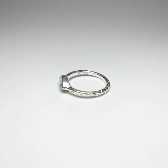 Blue Topaz Ring - Rocks and Gems Canada