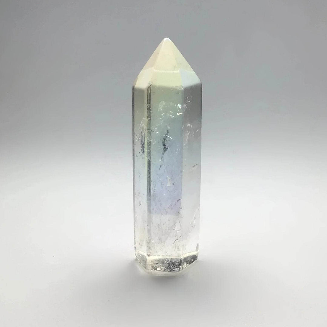 Polished Opalescent Quartz Point - Rocks and Gems Canada