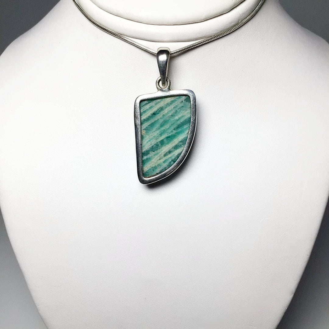 Amazonite Pendant - Rocks and Gems Canada
