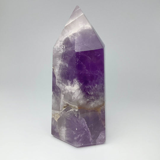 Chevron Amethyst Large Point - Rocks and Gems Canada