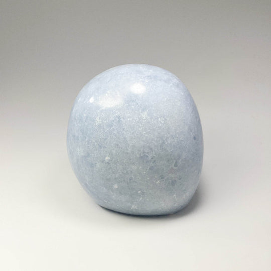 Blue Calcite Stand Up - Rocks and Gems Canada
