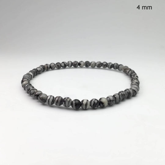 Web Jasper Beaded Bracelet - Rocks and Gems Canada