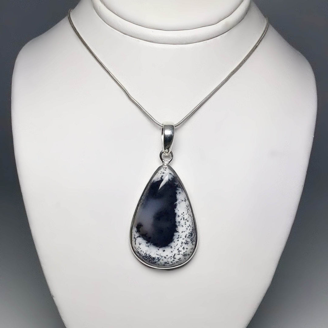 Dendritic Opal Pendant - Rocks and Gems Canada