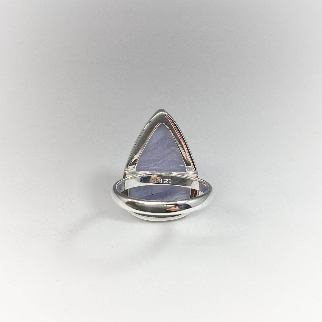 Blue Lace Agate Ring - Rocks and Gems Canada