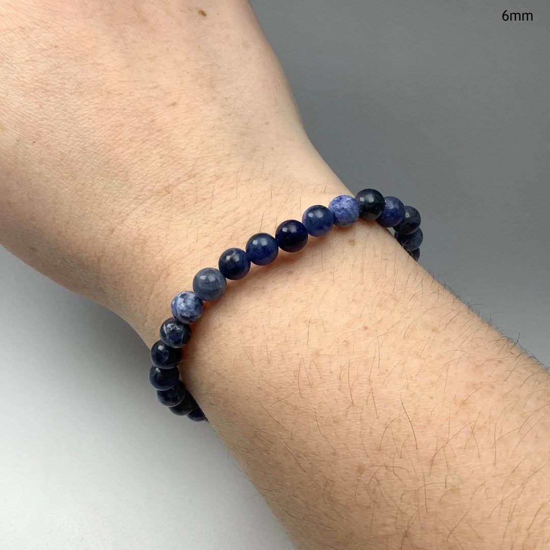 Sodalite Beaded Bracelet - Rocks and Gems Canada