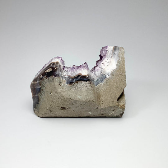 Amethyst Druze Cluster Mountain Carving - Rocks and Gems Canada