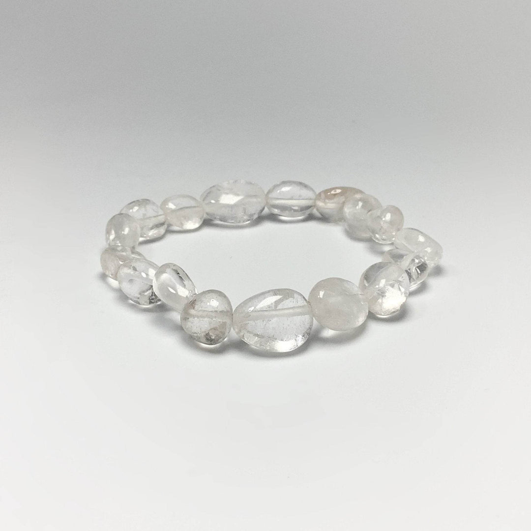 Quartz Nugget Beaded Bracelet - Rocks and Gems Canada