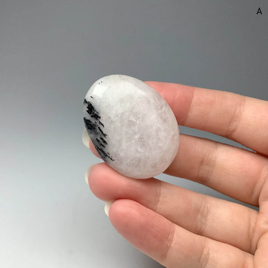 Tourmalated Quartz Touch Stone - Rocks and Gems Canada