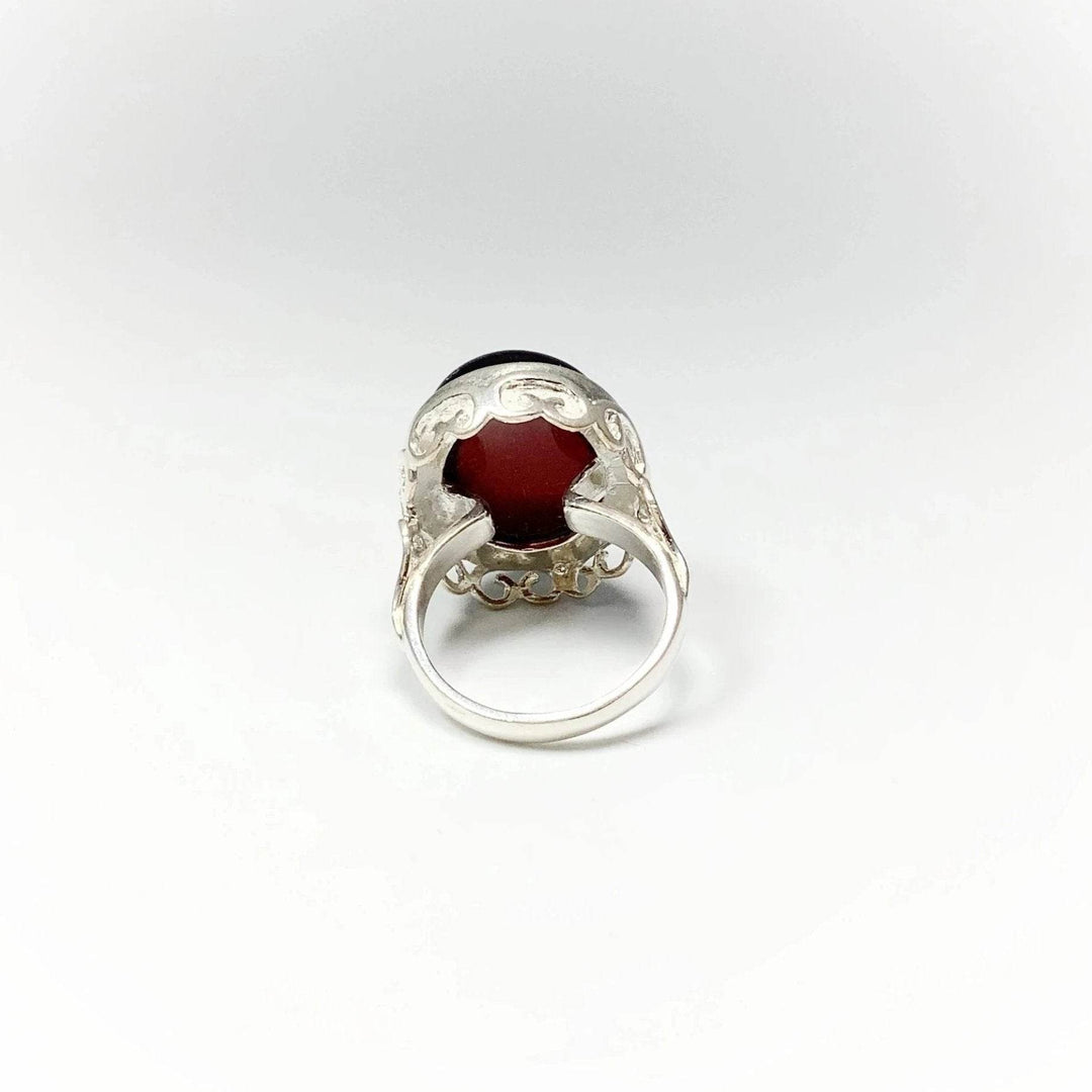 Cherry Amber Ring - Rocks and Gems Canada