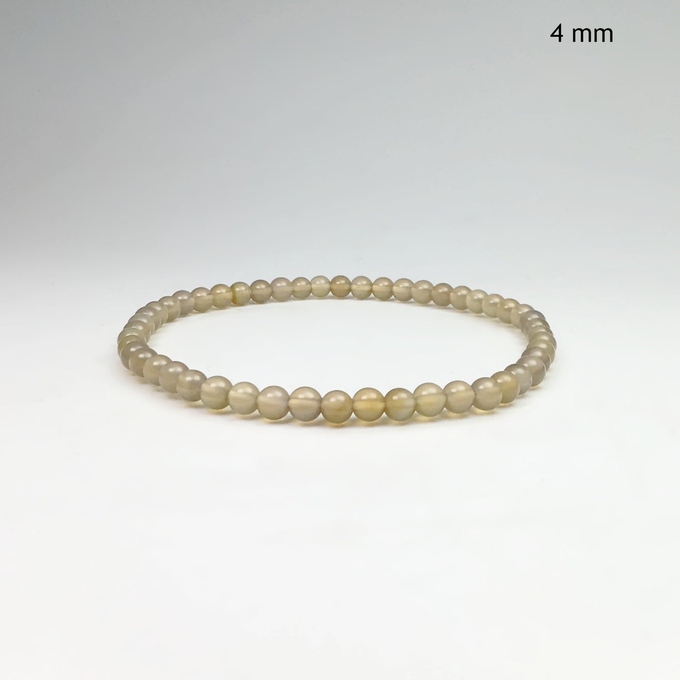 Natural Agate Beaded Bracelet