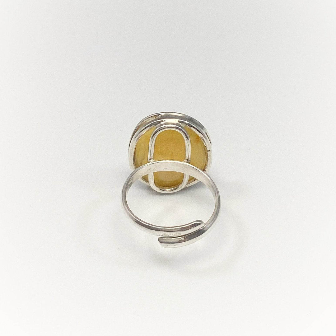Butterscotch Amber Ring - Rocks and Gems Canada