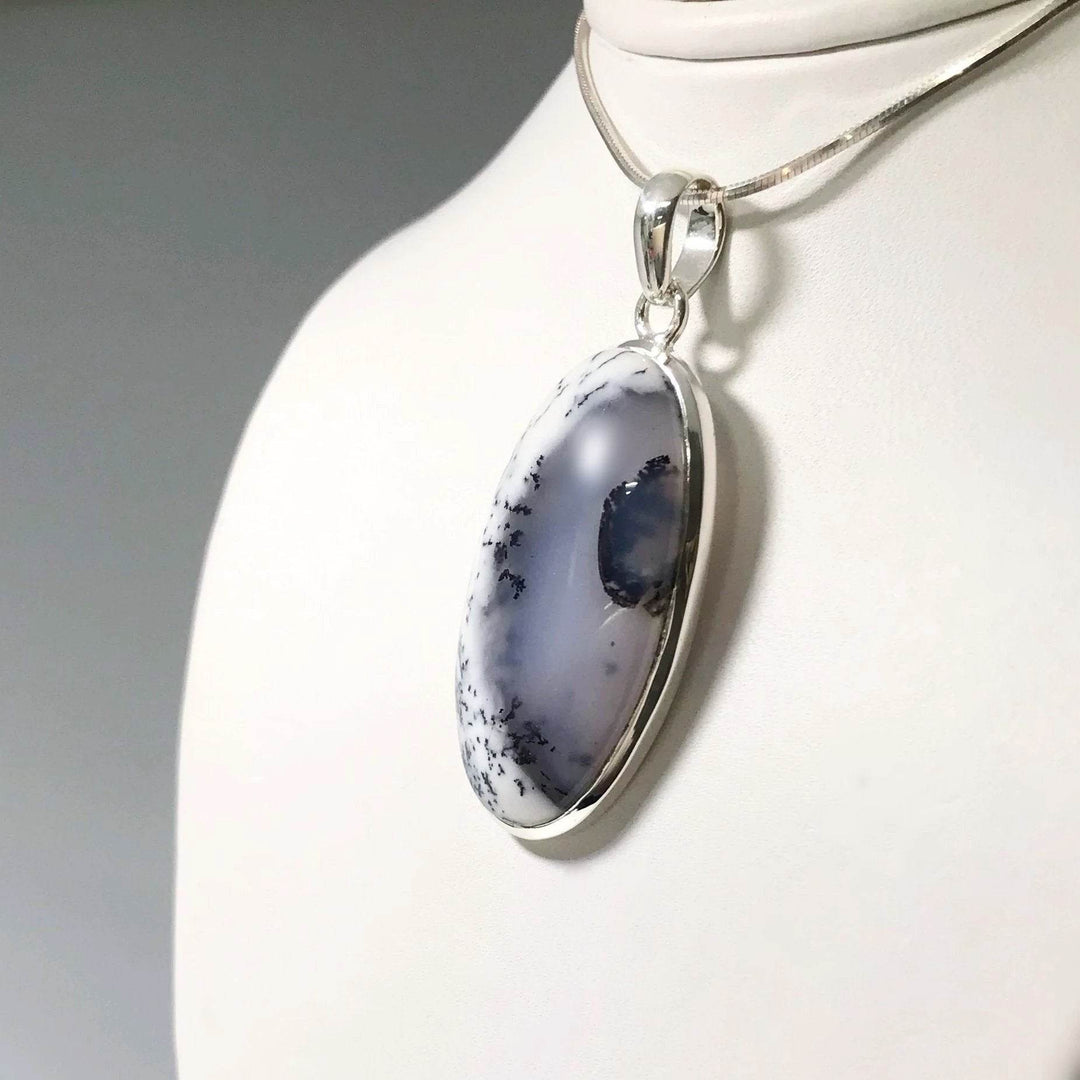 Dendritic Opal Pendant - Rocks and Gems Canada