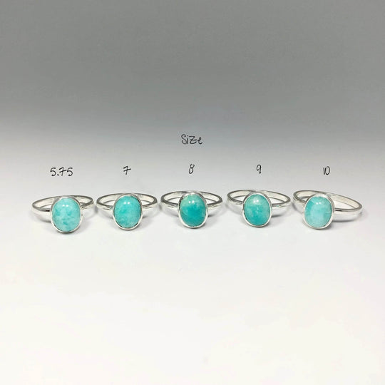 Amazonite Ring - Rocks and Gems Canada