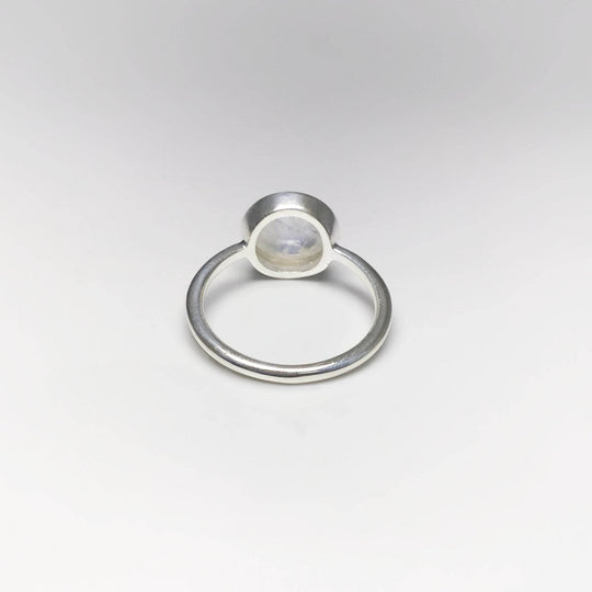 Rainbow Moonstone Ring - Rocks and Gems Canada